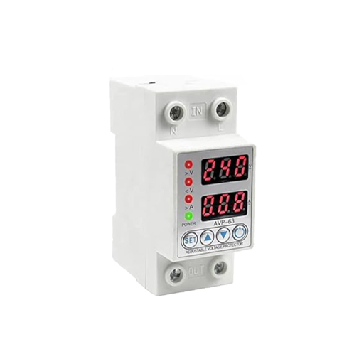 General, Over - Under Voltage protection device, 1Phase, 63amp