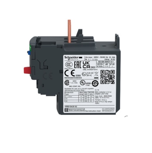 شنايدر , اوفرلود هوائي حراري 12-18 امبير - الصورة 2