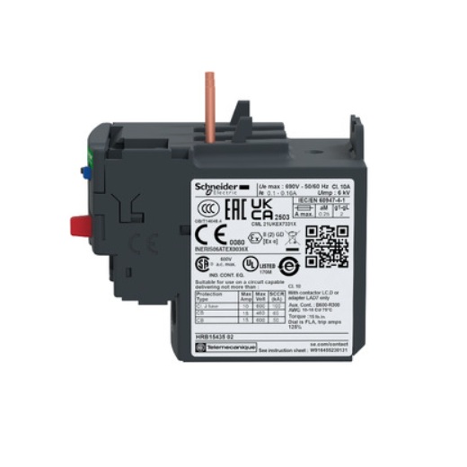 شنايدر , اوفرلود هوائي حراري 16-24 امبير - الصورة 2