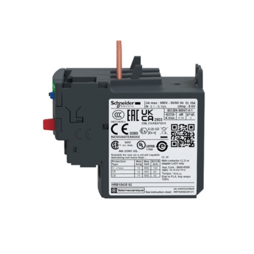 شنايدر , اوفرلود هوائي حراري 23-32 امبير - الصورة 2