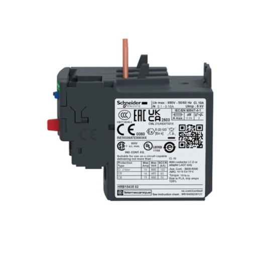 شنايدر , اوفرلود هوائي حراري 8-5.5 امبير - الصورة 2